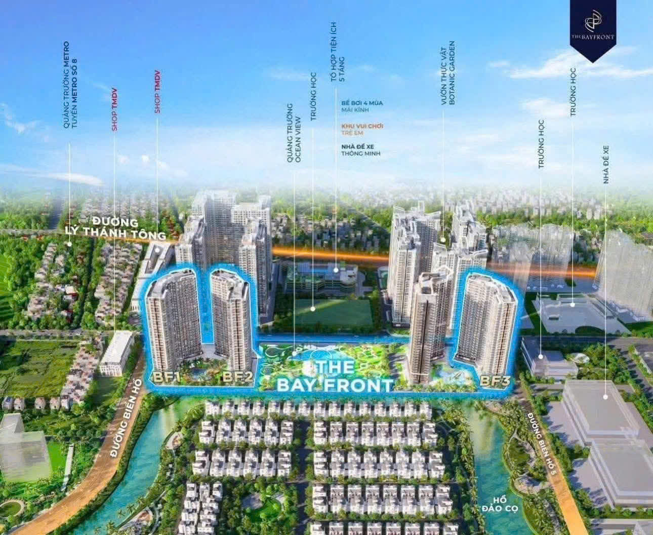 Căn hộ cao cấp nhất OCEAN PARK Lumiere Bayfront View Biển. Tòa cuối cùng của OCP.Giá tốt nhất(29/9)