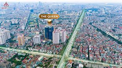 Chính thức nhận boking căn hộ dự án The Queen 360 Giải Phóng, tổng chiết khấu lên đến 9,5% giai đoạn đầu mở bán