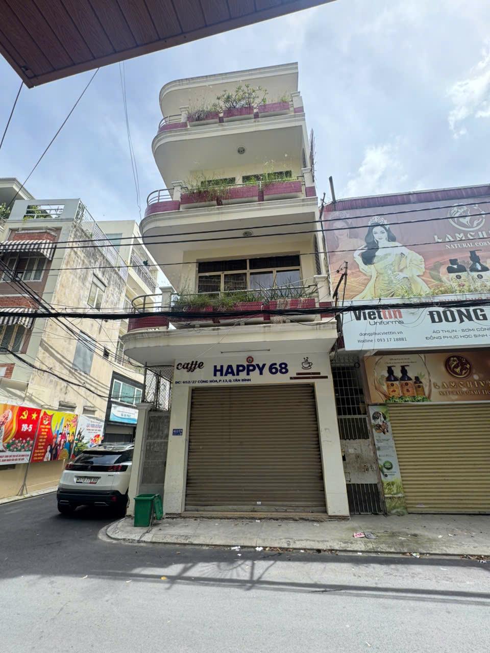 Bán nhà hẻm 61 Đất Thánh, p6, Tân Bình, góc 2MT; 4,1x12, nhỉnh 7 tỷ