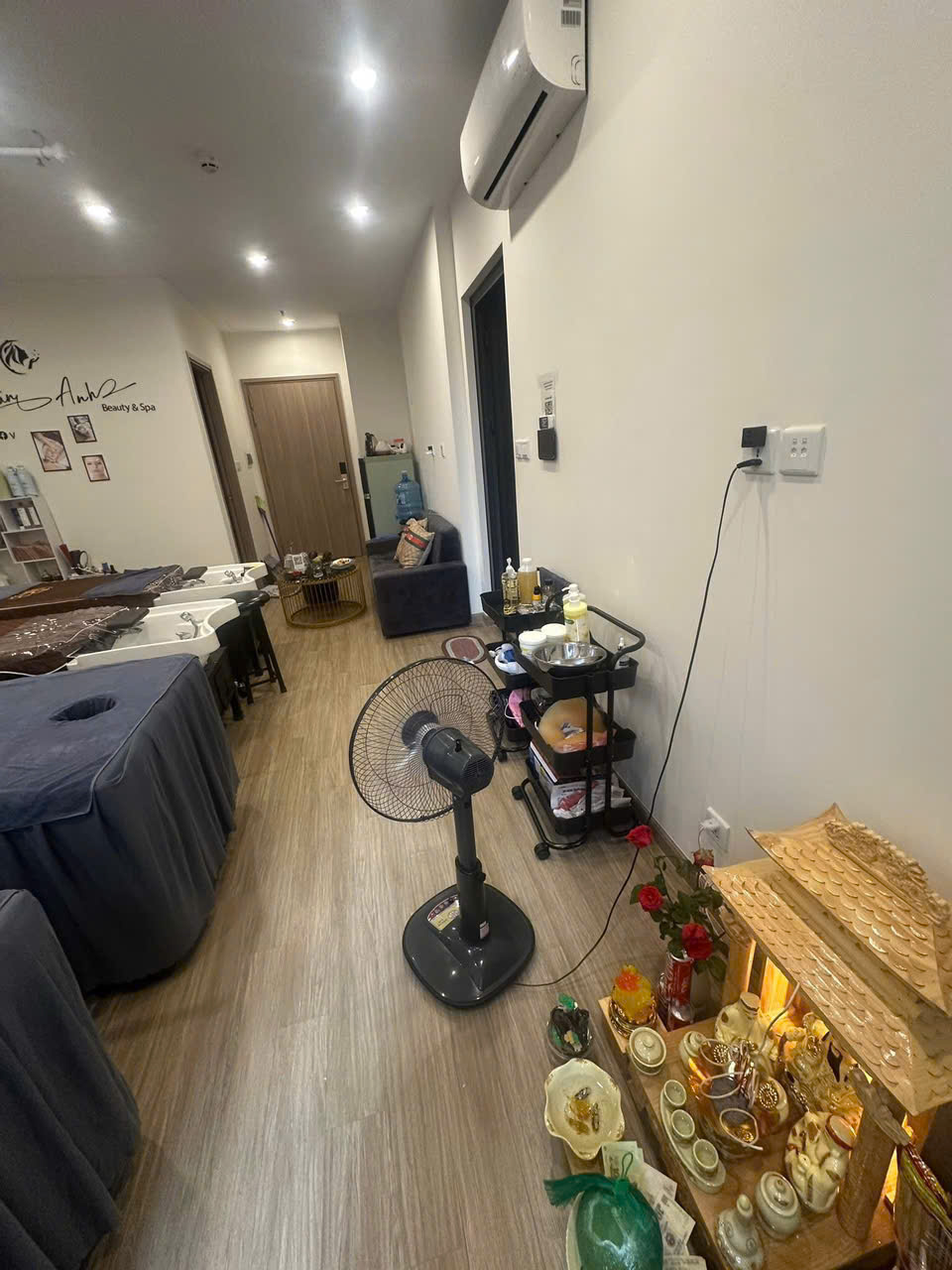 Sang quán Spa - Gội tại Chung cư vin Tây Mỗ, Nam Từ Liêm, Hà Nội.