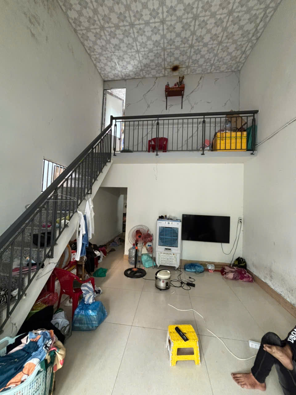 ♥ Nhà sát MT Trần Xuân Lê, Công An Quận, 52m2, gác lửng sạch, 2.x tỷ