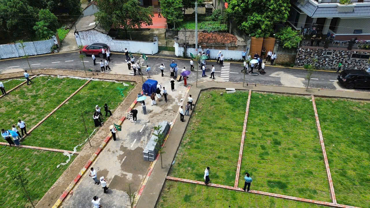 SIÊU PHẨM DUY NHẤT – LÔ GÓC 3 MẶT THOÁNG TẠi KHU CÔNG CAO HÒA LẠC