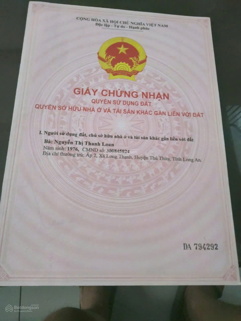 NHÀ CHÍNH CHỦ - GIÁ TỐT - Đường 824, Xã Lương Bình, Bến Lức, Long An