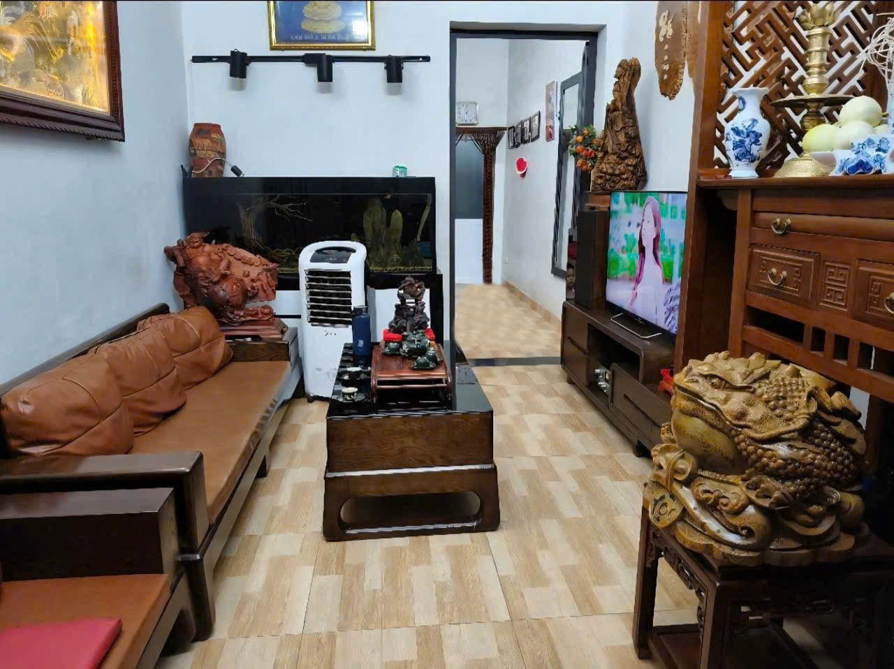 BÁN ĐẤT TẶNG NHÀ 2T-55M 5xTỶ-ÔTÔ ĐỖ CỬA-50M RA PHỐ NGUYỄN KHOÁI HOÀNG MAI