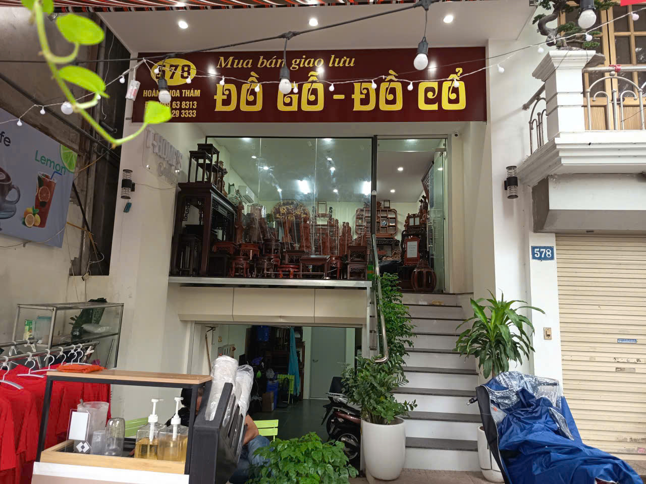 CHO THUÊ MẶT BẰNG KINH DOANH – 578 HOÀNG HOA THÁM khu dân cư đông đúc, nhiều người qua lại