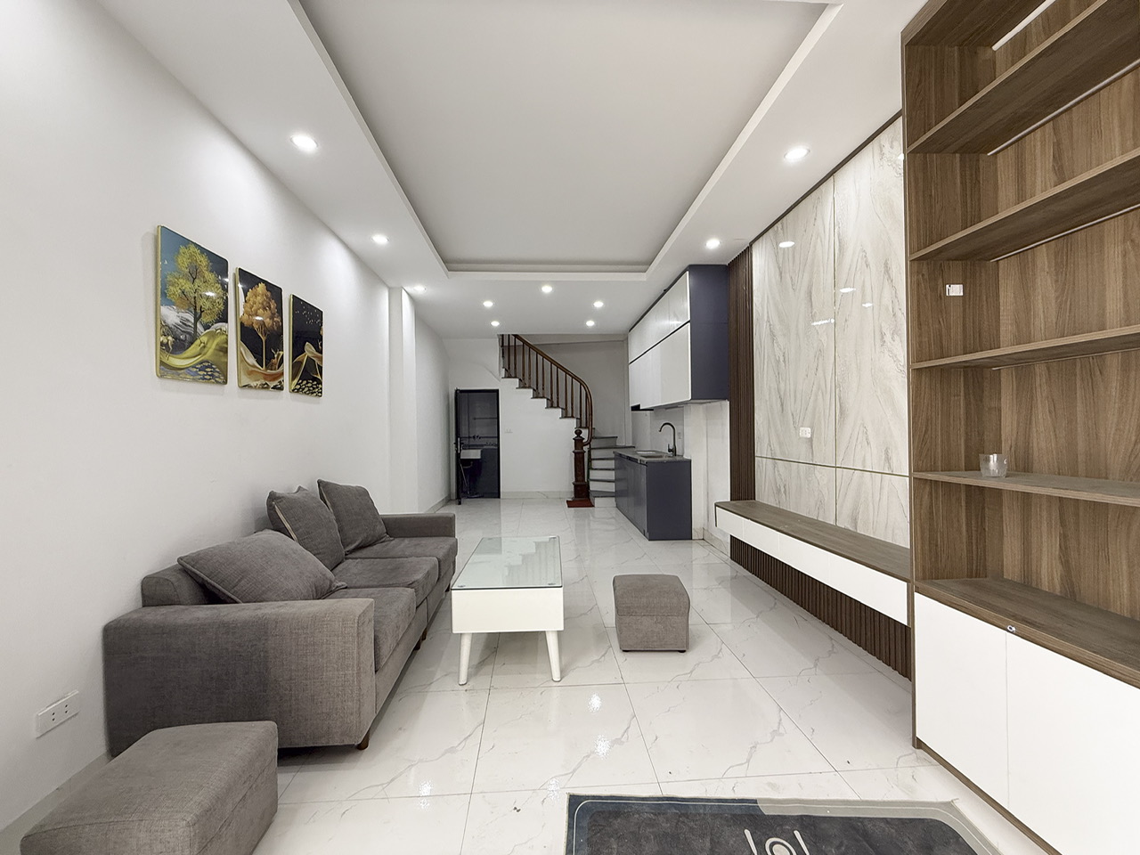 Bán nhà riêng 4,65 tỷ, 30m2 tại Trạm Trôi, Hoài Đức, Hà Nội , full nội thất, ô tô đỗ gần