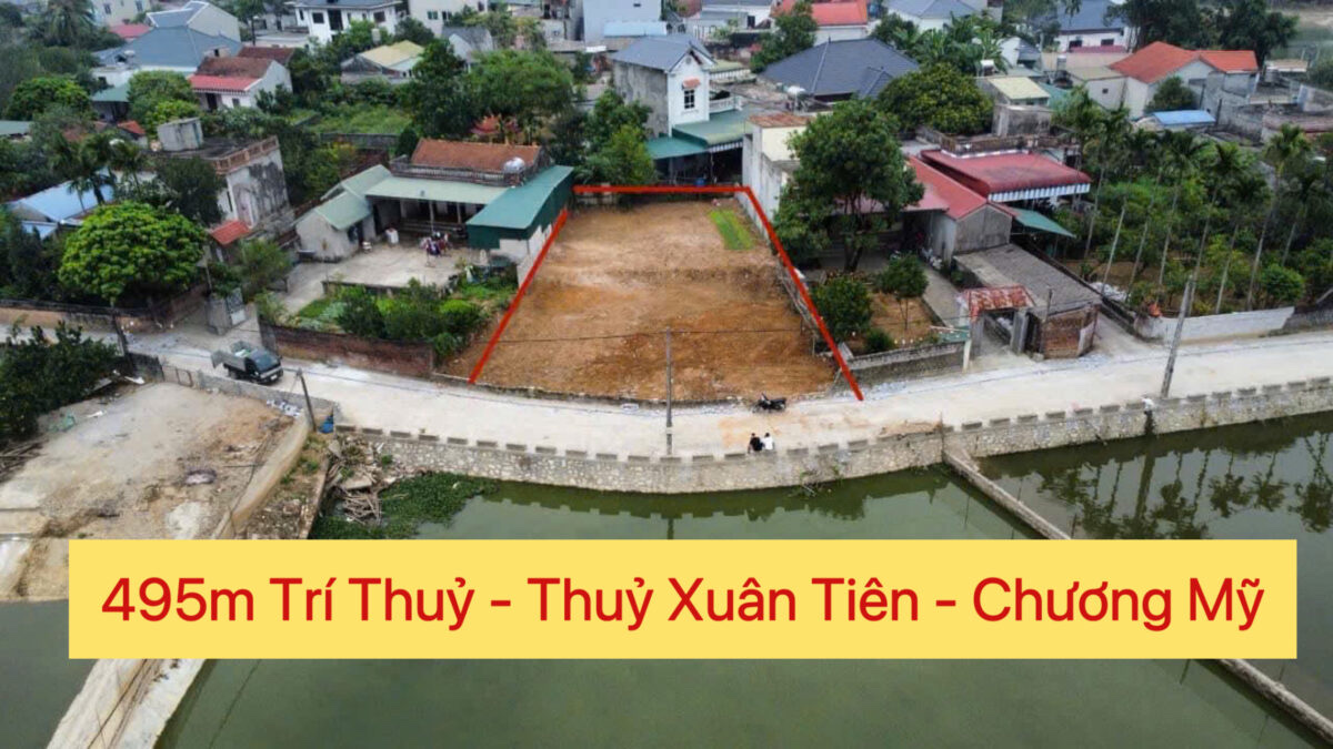 SIÊU PHẨM VIU HỒ 495M TẠI THỦY XUÂN TIÊN-CHƯƠNG MỸ-HÀ NỘI