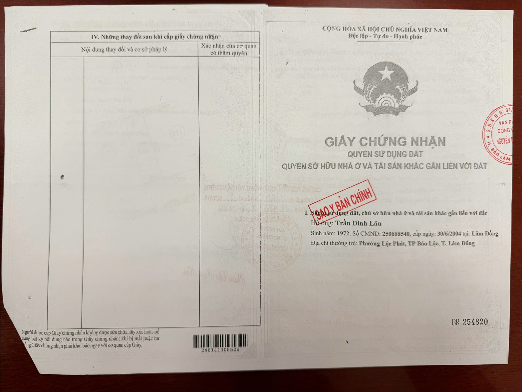 HOT !!! NHÀ Chính Chủ - Giá Tốt - Cần Bán Nhà Tại TĐC Phạm Ngọc Thạch, P Lộc Phát , Bảo Lộc