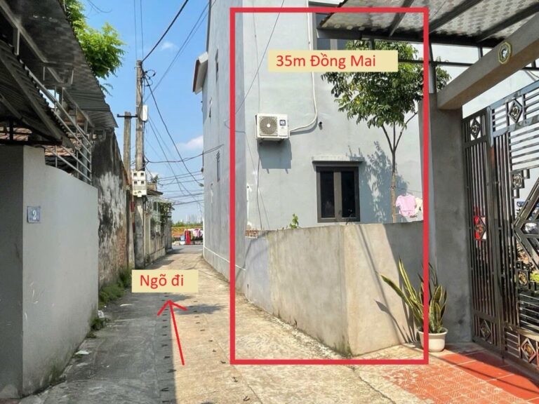 SIÊU HÓT 35M TẠI TỔ 12 ĐỒNG MAI-HÀ ĐÔNG-HÀ NỘI