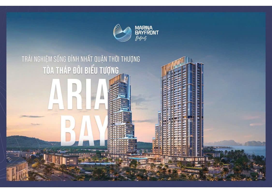 ARIA BAY HẠ LONG – KIỆT TÁC NGHỈ DƯỠNG VEN BIỂN, ĐẦU TƯ SINH LỜI BỀN VỮNG