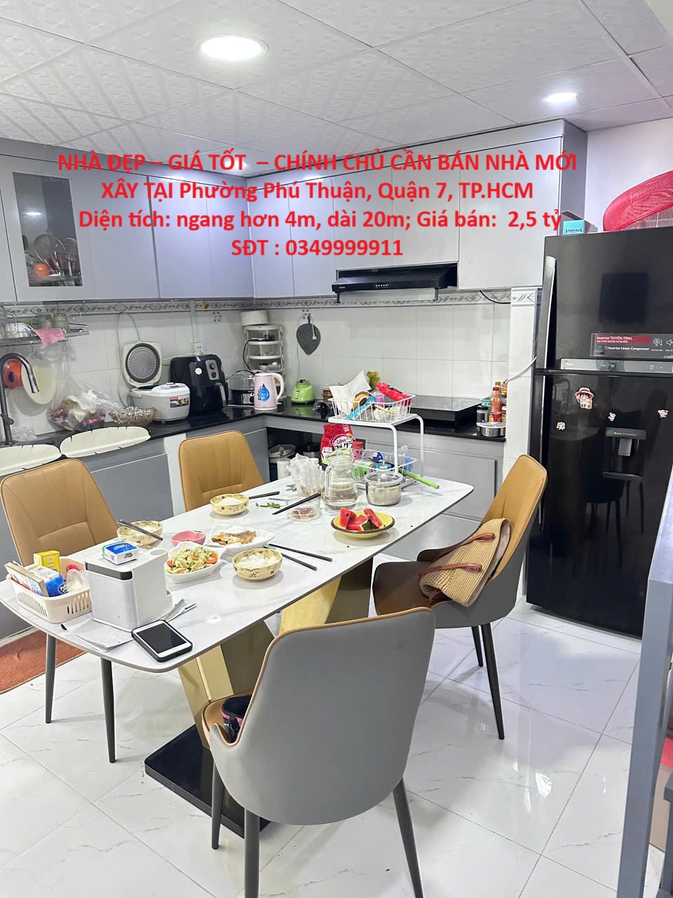 NHÀ ĐẸP – GIÁ TỐT – CHÍNH CHỦ CẦN BÁN NHÀ MỚI XÂY TẠI Phường Phú Thuận, Quận 7, TP.HCM