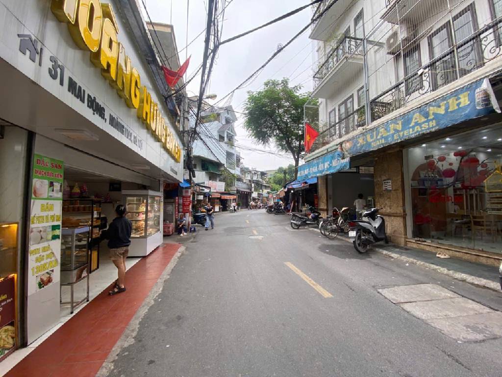 Mặt phố mai động bán 86M tặng nhà hoàng mai