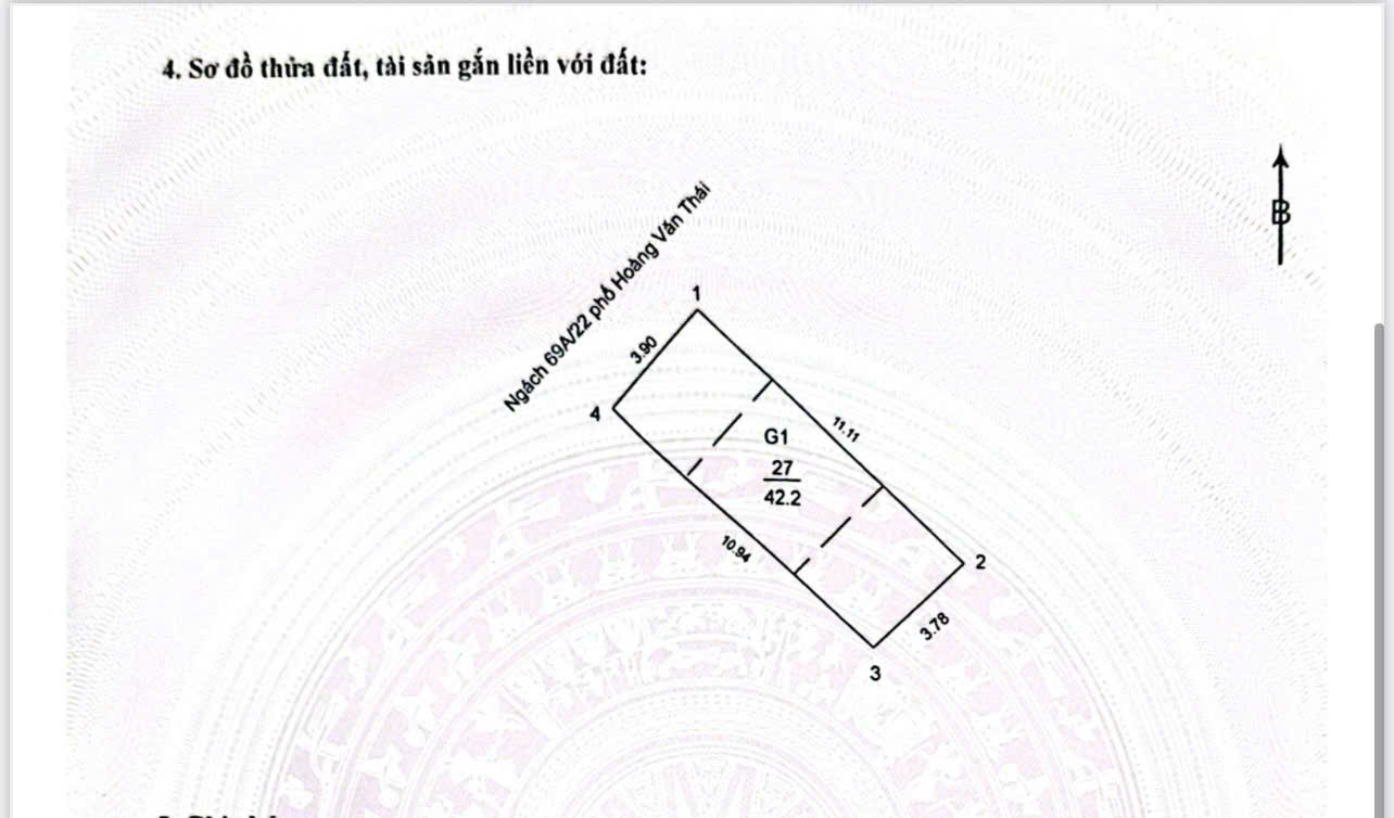 [762] CHÍNH CHỦ CẦN BÁN GẤP NHÀ GẦN PHỐ LÊ TRỌNG TẤN, 2 MẶT THOÁNG, YÊN TĨNH, Ở HOẶC CHO THUÊ VĂN PHÒNG!