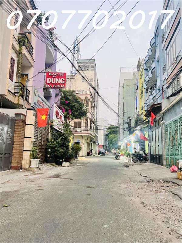 Tân Phú- Lũy Bán Bích HXTthông,68m2(5.2 x 15m), 3 tầng BTCT, Chỉ 6tỷx