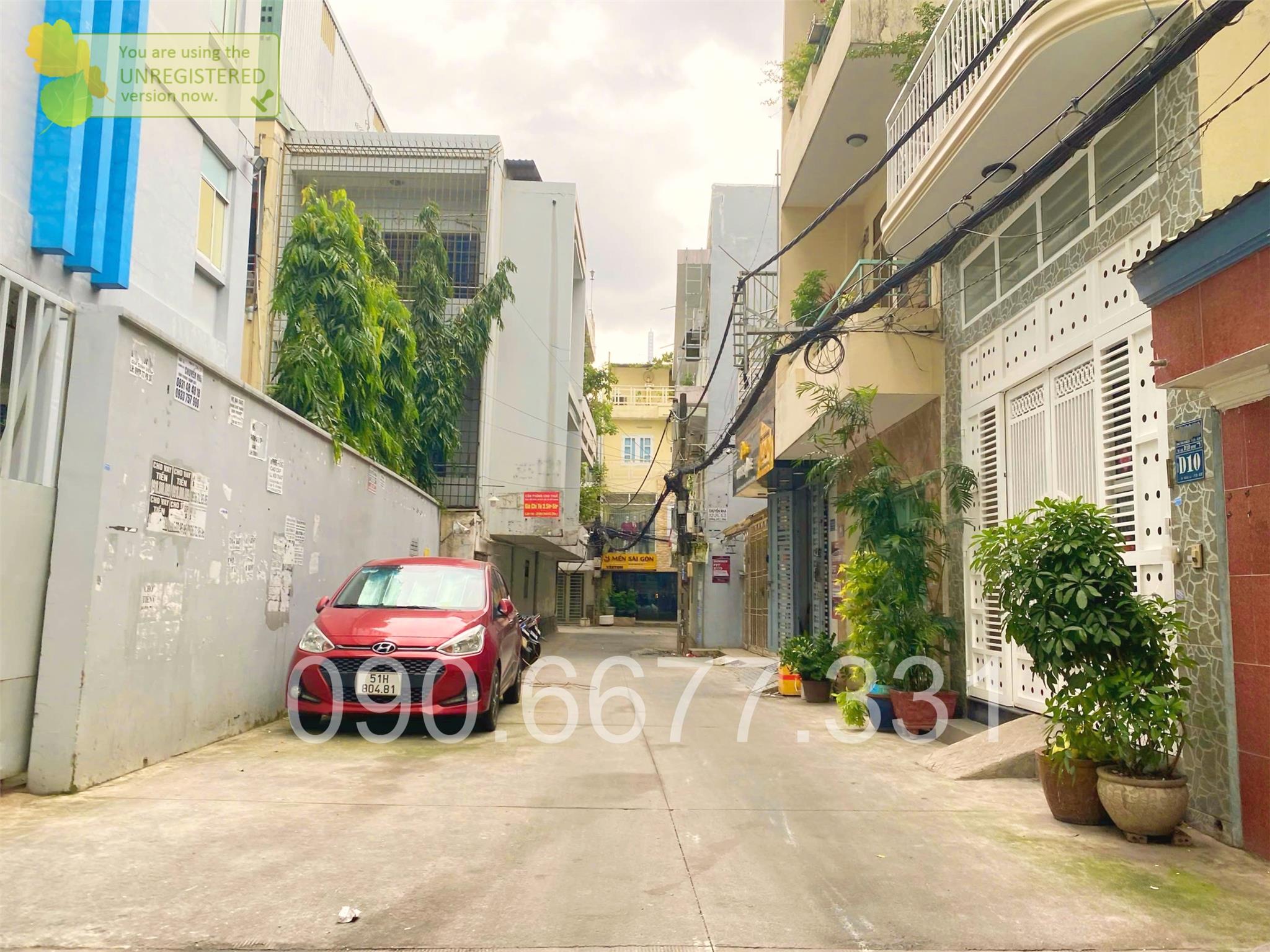 ‼️ Khu ĐH Hutech - Hẻm 7.5m phân lô - Ngang bề thế 6m nở hậu xe hơi vào nhà - 90m2 chỉ hơn 12 tỷ (tl)