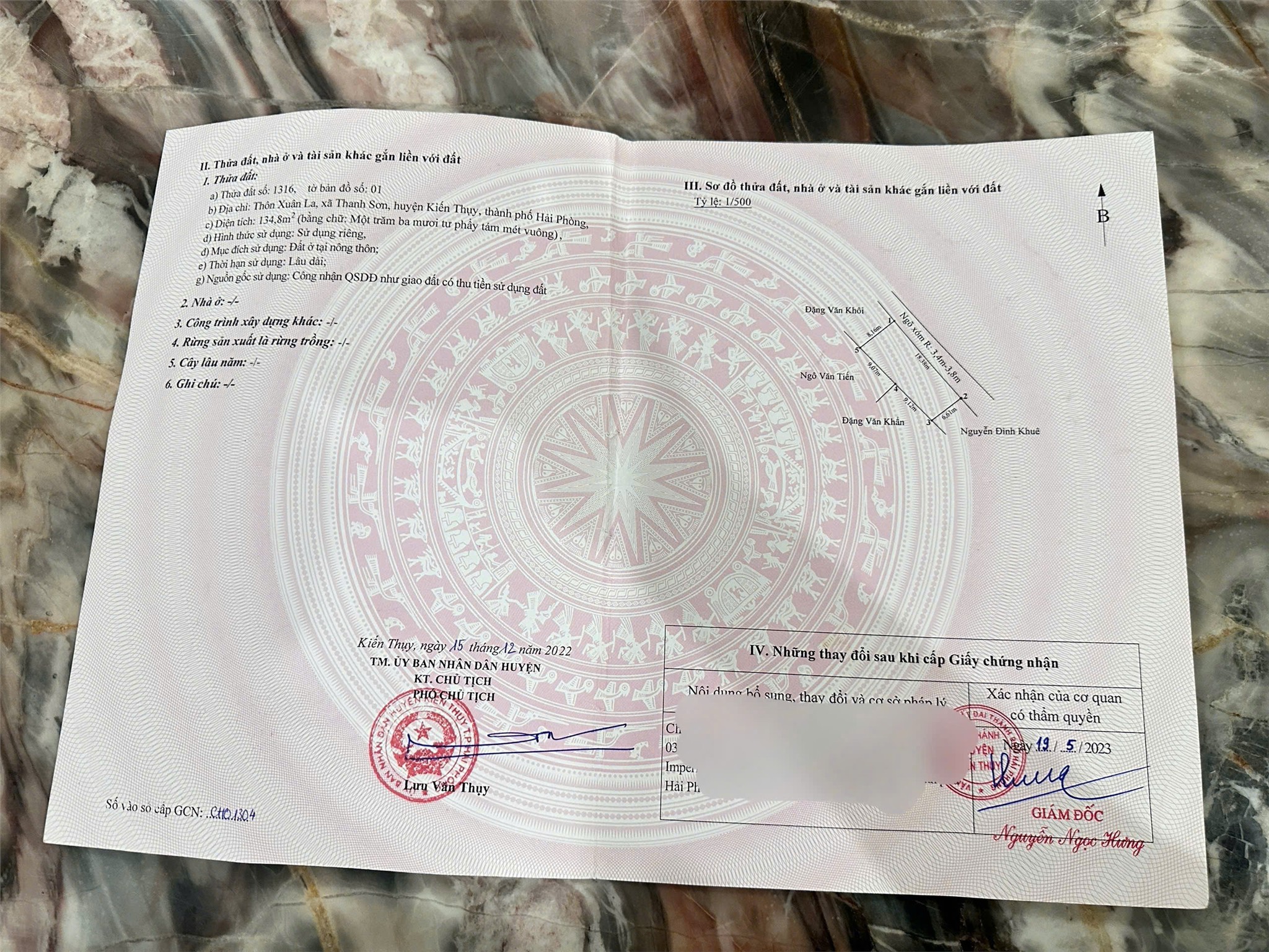 2.2x TỶ - Lô góc 134.8m² trung tâm Xuân La Thanh Sơn, đối diện khu đấu giá ZALO 0567 222 555