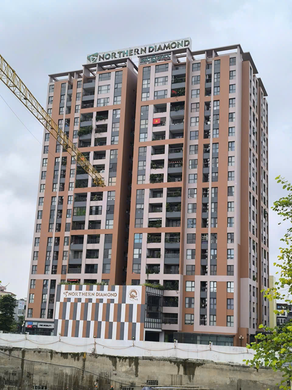 CẦN BÁN GẤP CĂN HỘ CAO CẤP NORTHERN DIAMOND - LONG BIÊN - 3PN - 100M2 - FULL NỘI THẤT