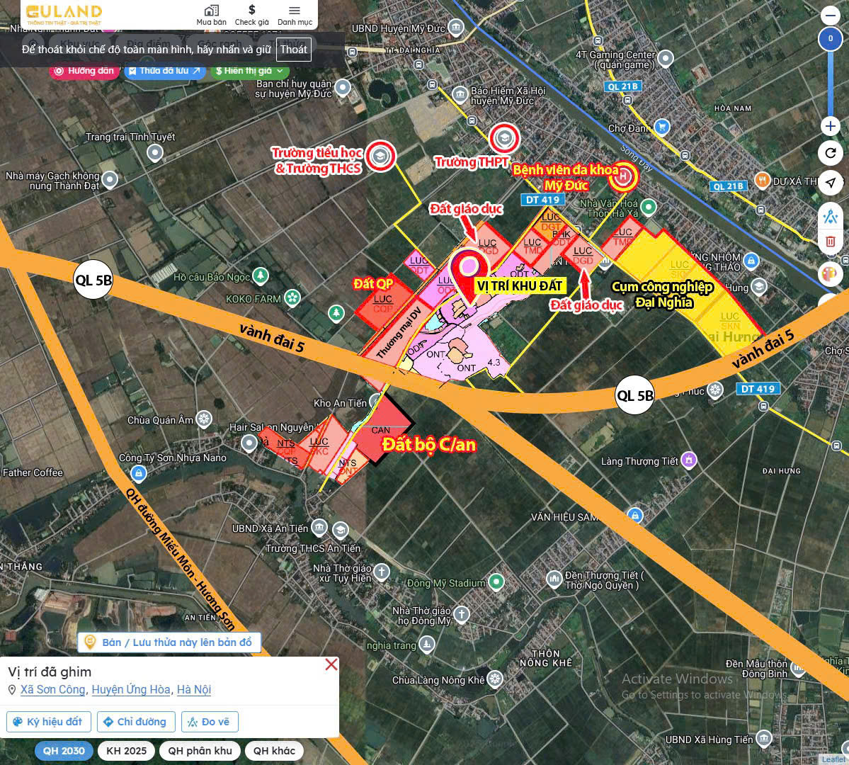 ĐƯỜNG KINH DOANH SẦM UẤT TẠI AN TIẾN, MỸ ĐỨC