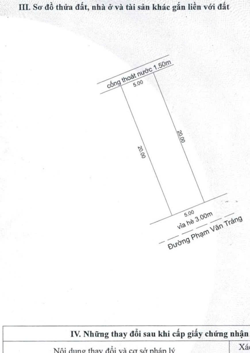 Bán đất đường Phan Văn Tráng - Trục thông Nguyễn Lương Bằng
