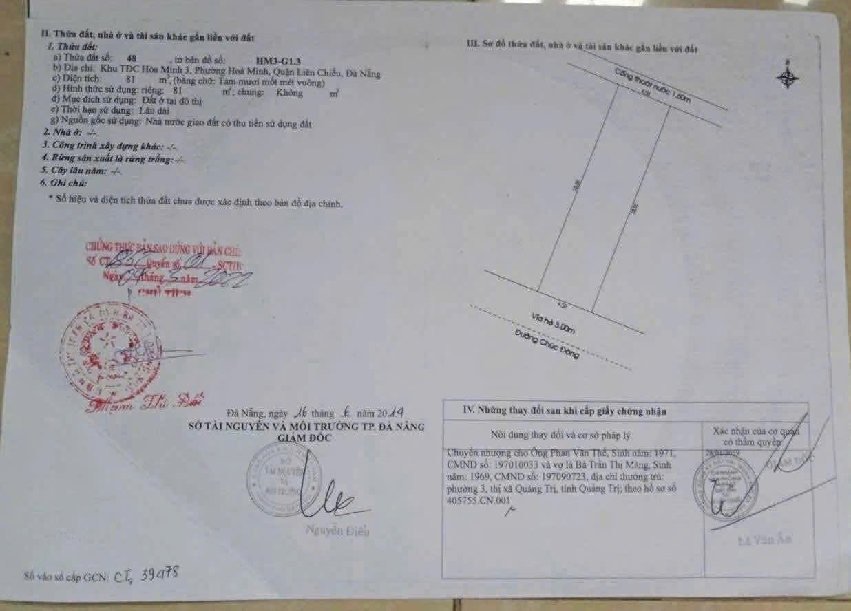 Bán đất đường Chúc Động - Gần Hồ Tùng Mậu