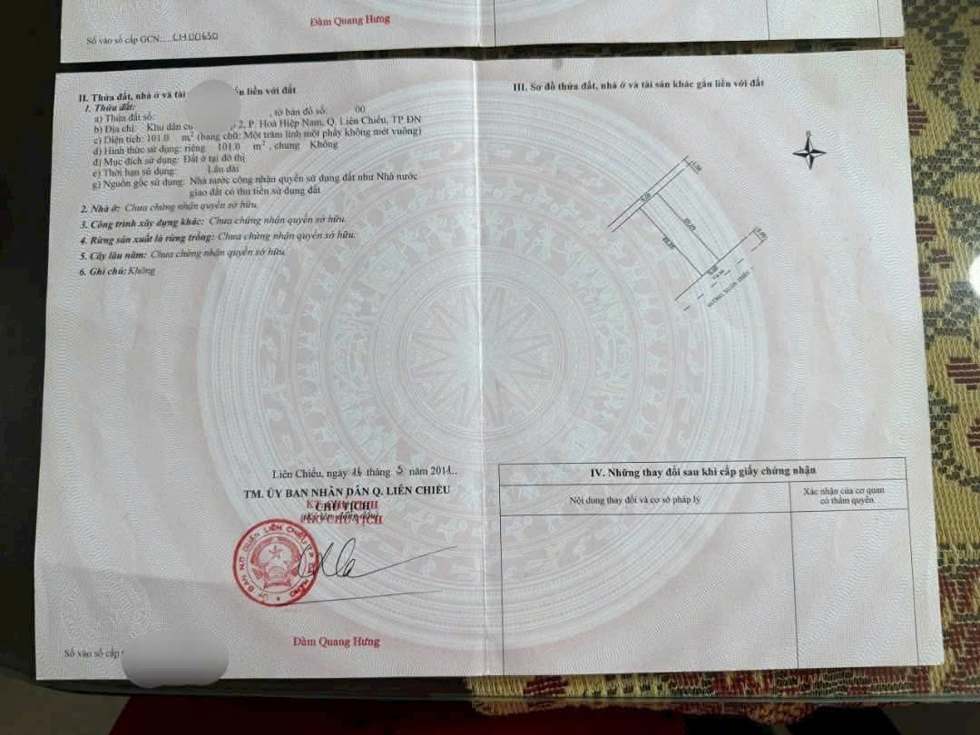 BÁN CẶP ĐẤT MẶT TIỀN XUÂN THIỀU 7 - Trục thông biển