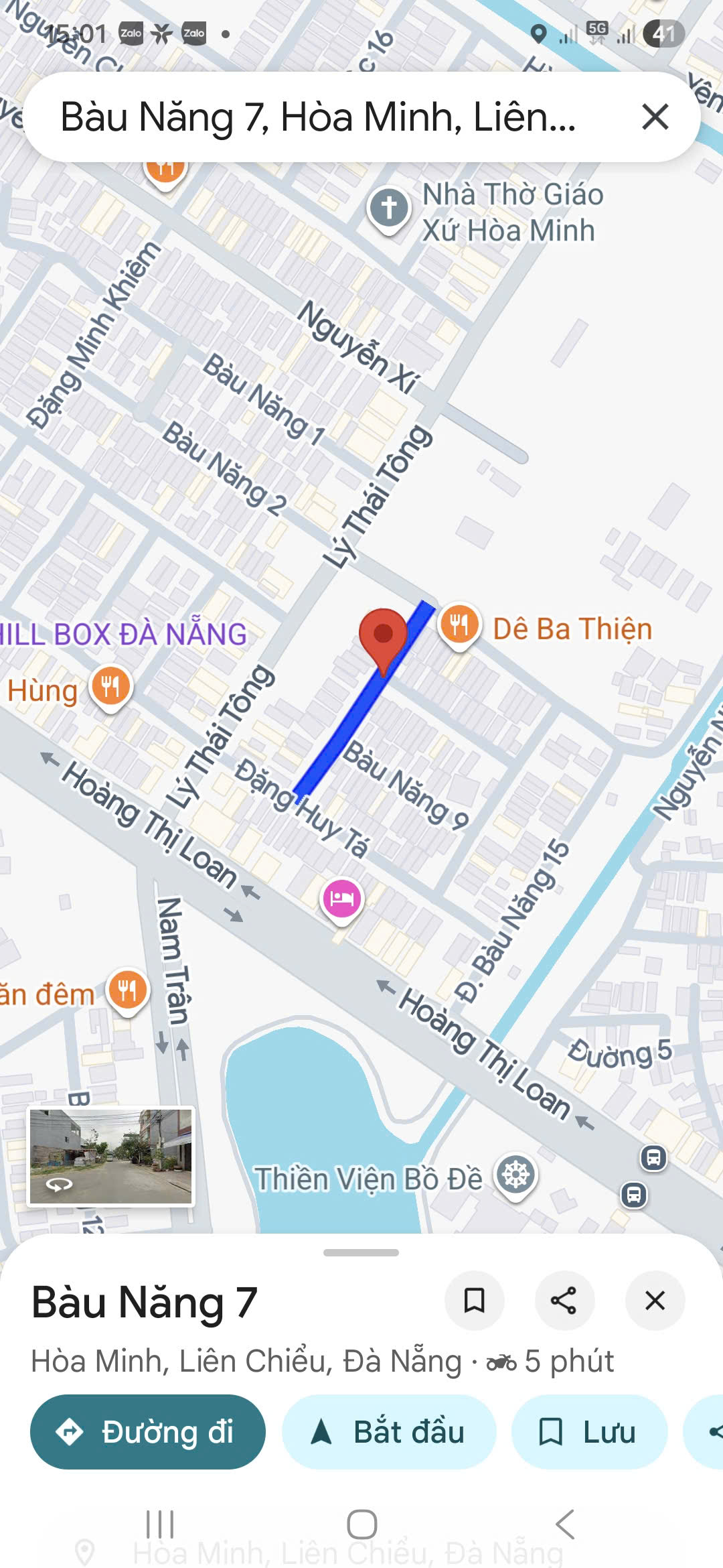 Bán nhà 1 mê đường Bàu Năng 7 - Đấu lưng Lý Thái Tông