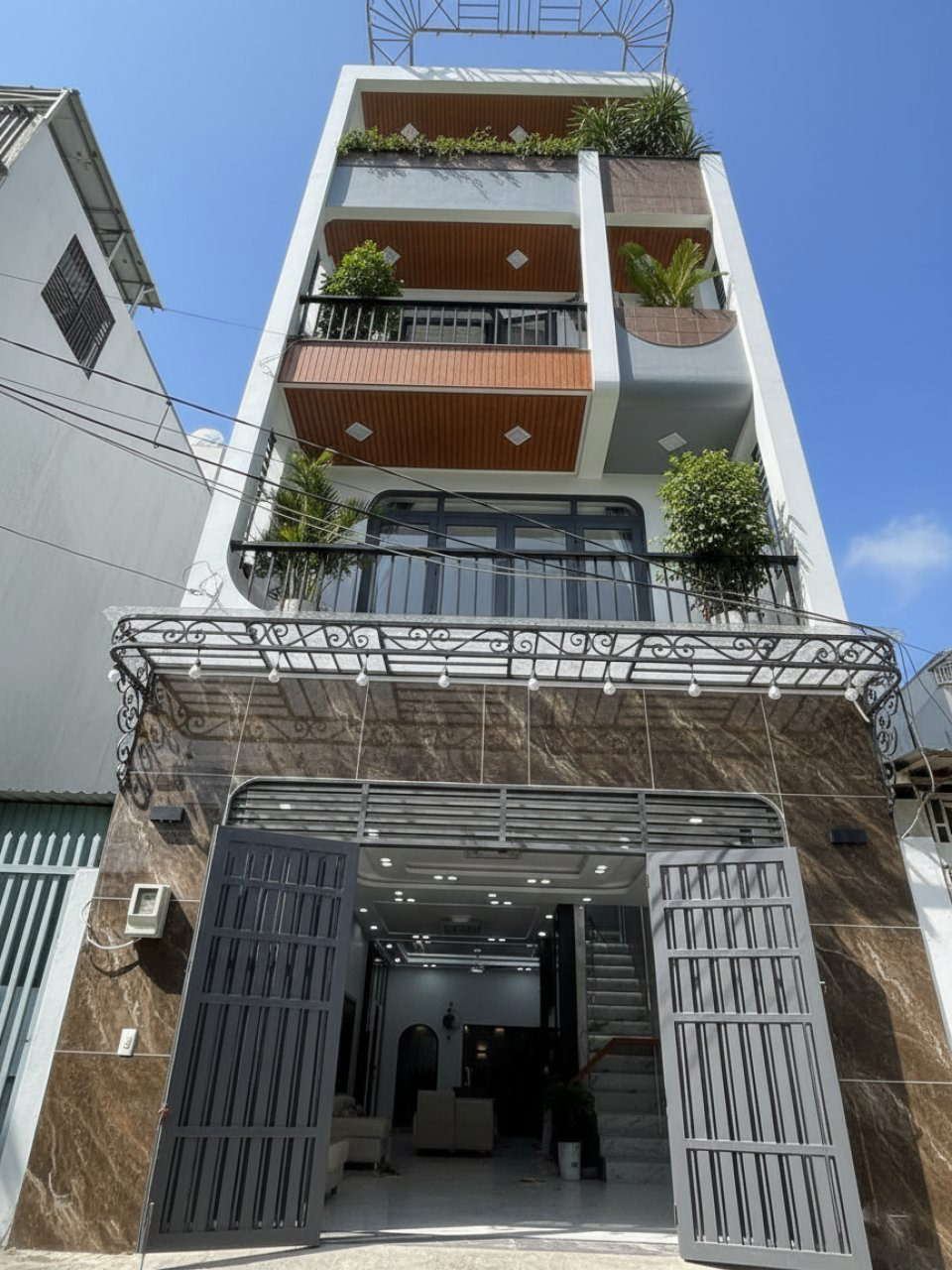 Nhà mới SHR 4 tầng HXT 96m2, Vuông – Thạnh Xuân 25 Quận 12 S