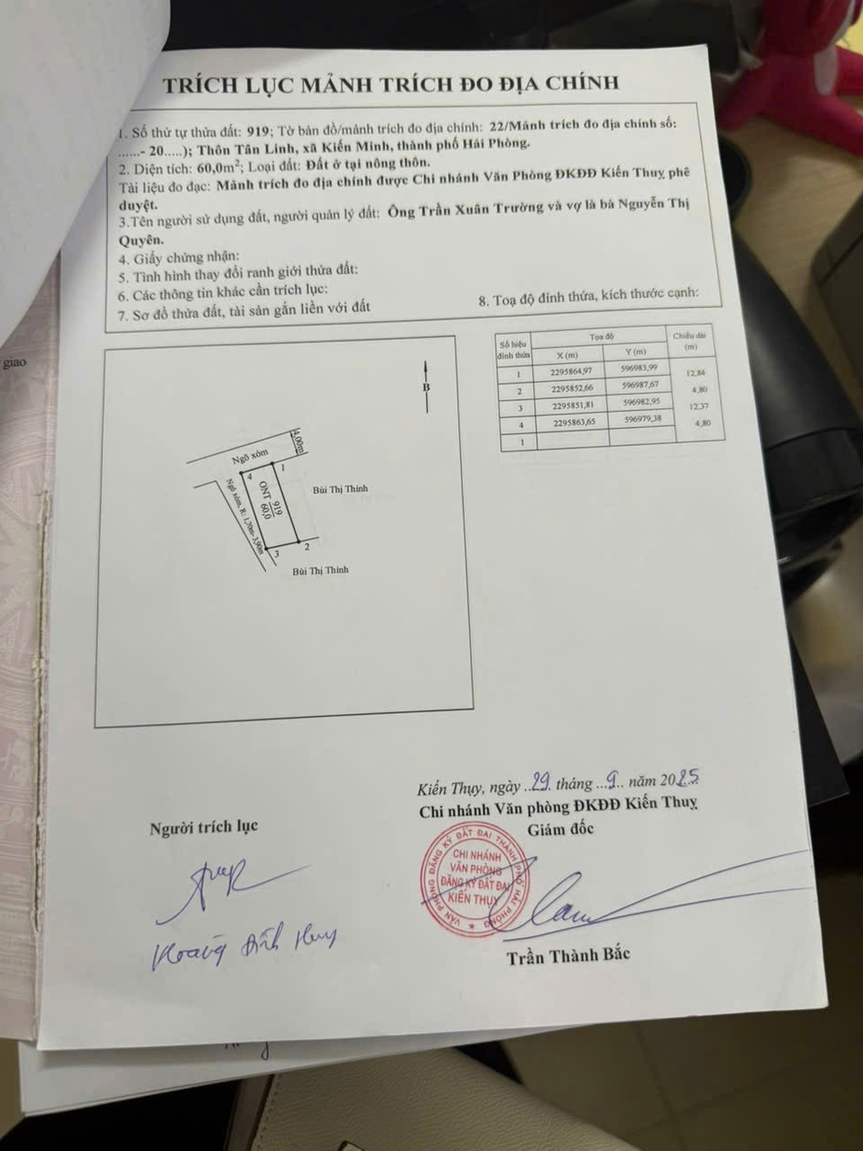 LÔ GÓC HIẾM MINH TÂN – SÁT CHỢ, TRUNG TÂM KIẾN THỤY – GIÁ CHỈ 1,3XX TỶ ZALO 0567 222 555