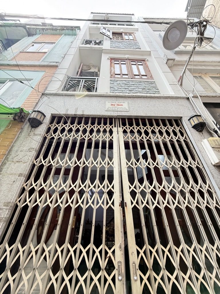 BÁN NHÀ-Q10- CAO THẮNG – HẺM LIÊN THÔNG ĐIỆN BIÊN PHỦ & 3/2 - 4TẦNG-4PN - SÂN THƯỢNG - NỞ HẬU - GIÁ 6,7 tỷ