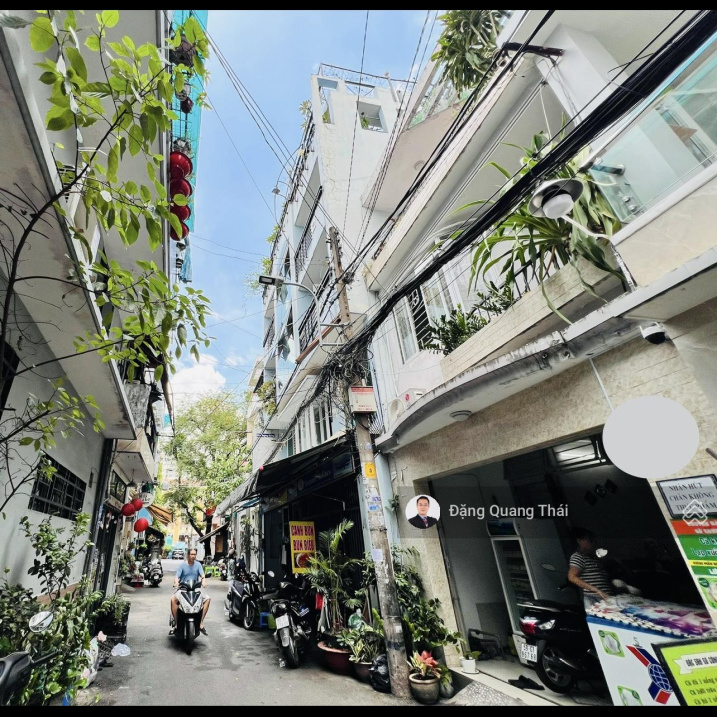 Khan hiếm! Hẻm xe hơi tránh Hoàng Hoa Thám thông Nguyễn Văn Đậu 4.6x13m - P. 6 Bình Thạnh - 12.8 tỷ