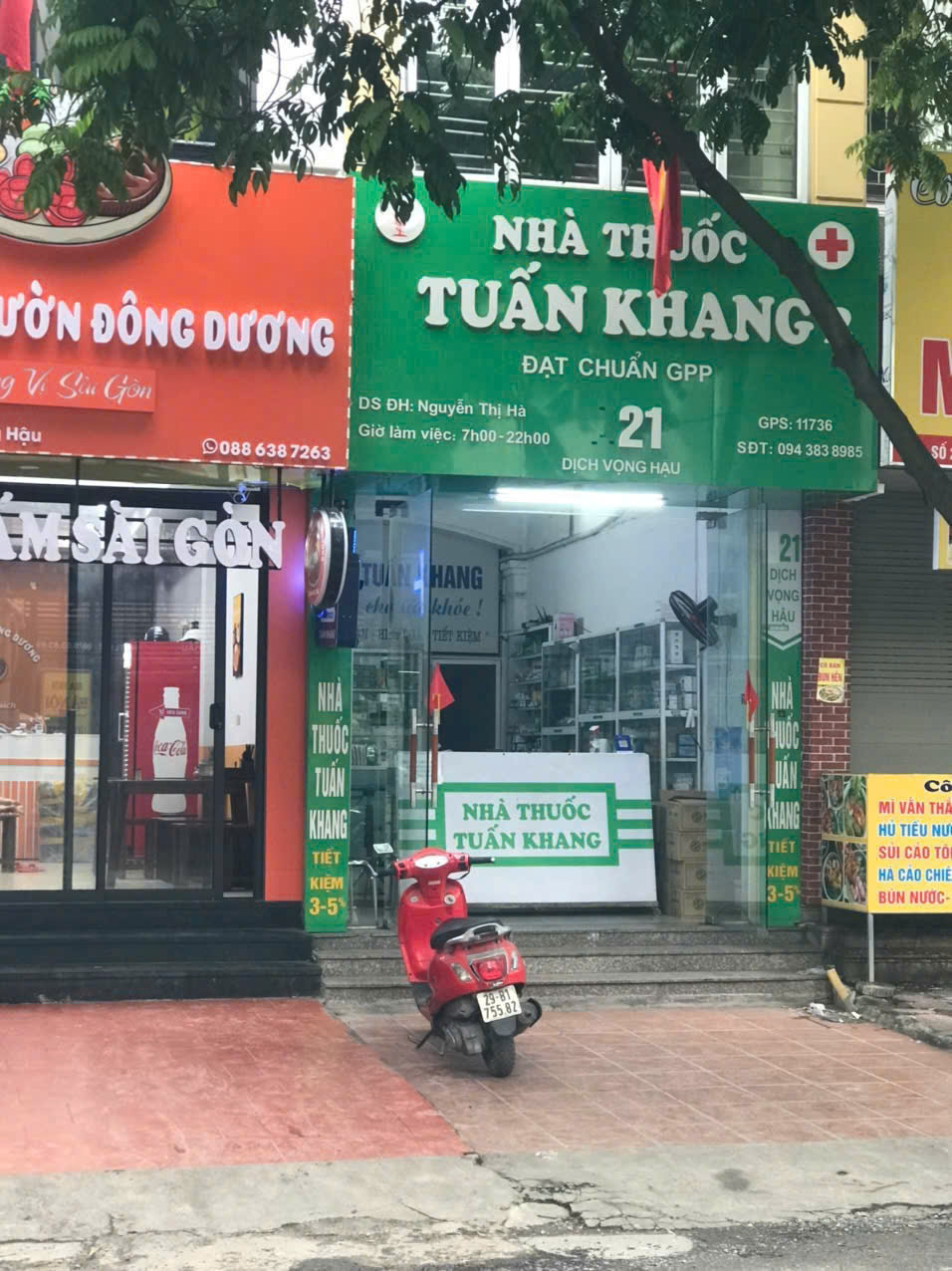 Cho thuê cửa hàng tầng 1, DT 18m2, (chung chủ) tại Dịch Vọng Hậu- Cầu Giấy.