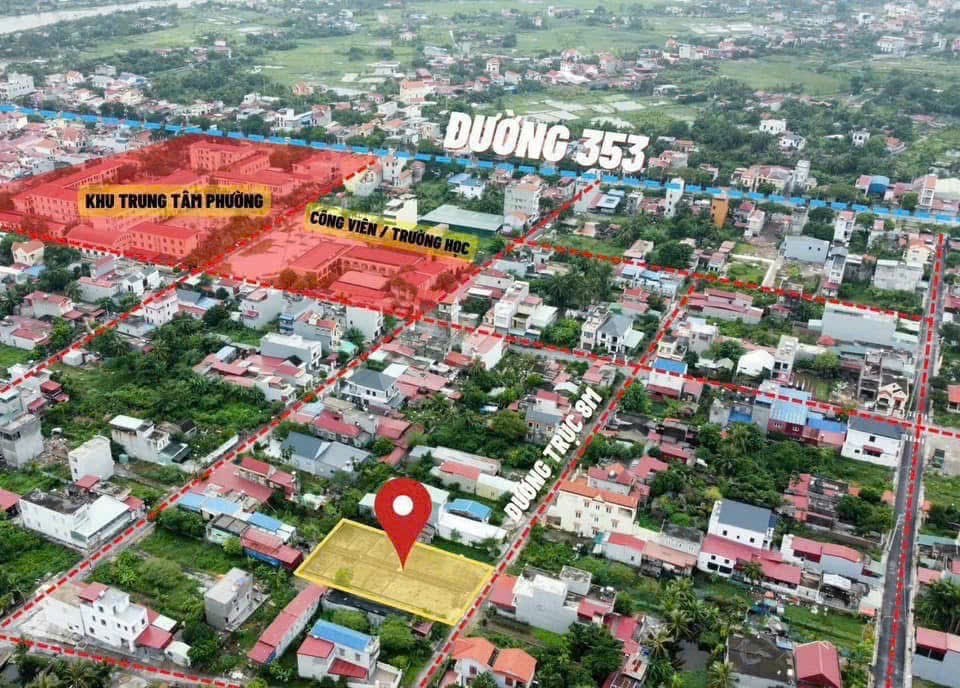 Lô góc trung tâm Hải Thành – mặt đường 7,5m, giá chỉ hơn 2 tỷ – ZALO 0567 222 555