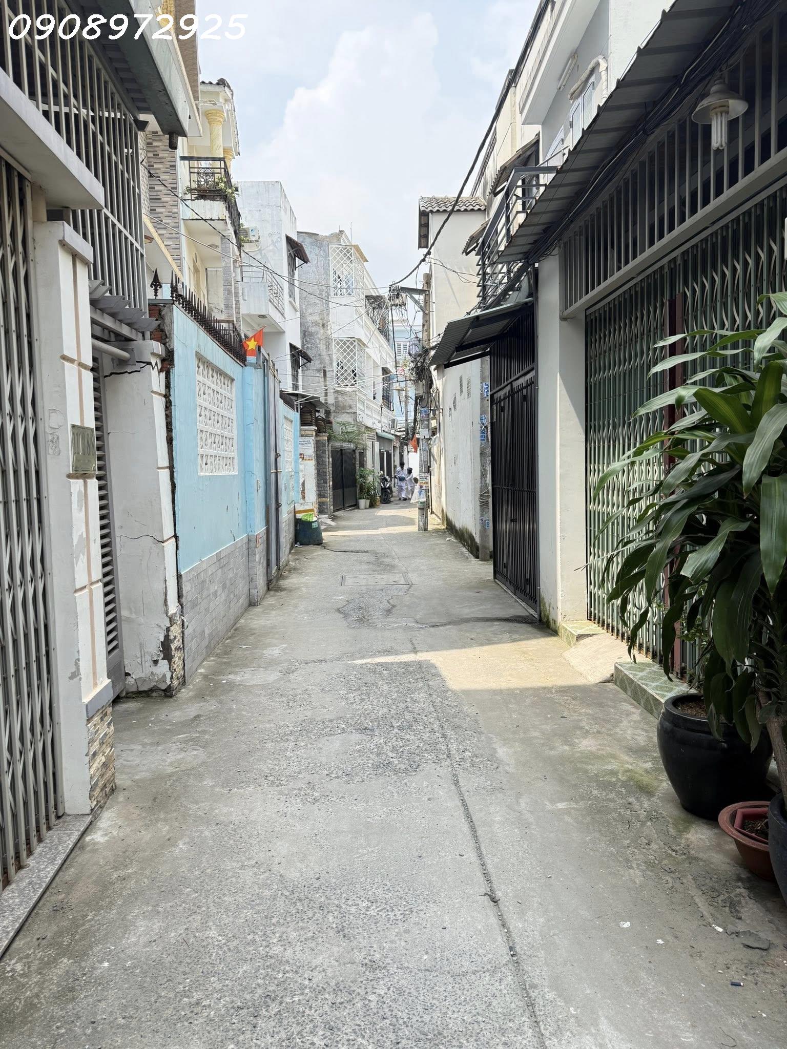 BÁN NHÀ HẺM HUỲNH TẤN PHÁT, Q7, 68M2, 3 TẦNG, 4PN, SỔ HỒNG RIÊNG, GIÁ HỜI 6.4 TỶ