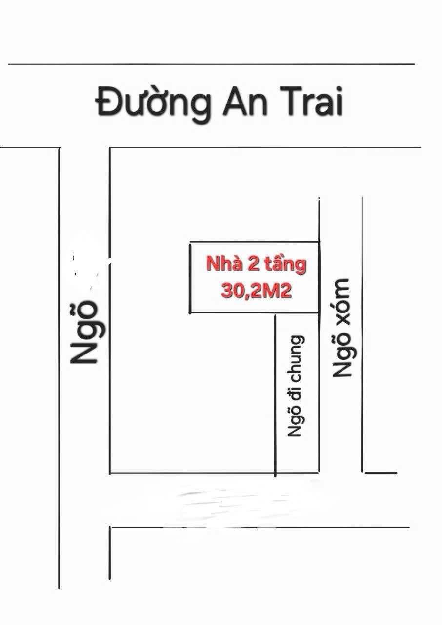 Nhỉnh 4 tỷ, có nhà 2.5 tầng ở Vân Canh, gần chợ Vân Canh, giáp đường Trịnh Văn Bô
