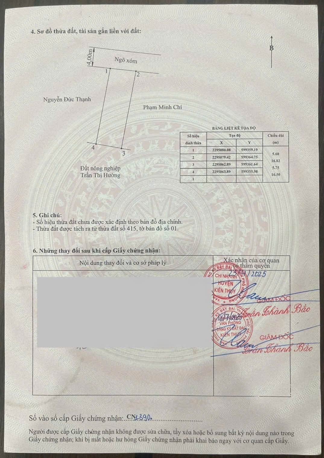 Chỉ 1,6x tỷ sở hữu ngay lô đất hiếm 200m² ngang 12m tại Tân Phong, Kiến Thụy – Giá tốt cho đầu tư ZALO 0567 222 555