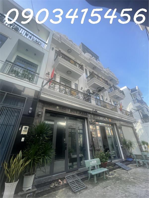 NHÀ 4 T LÊ TRỌNG TẤN HXT GẦN AEON MALL TP 4 PN CHỈ 6TỶX