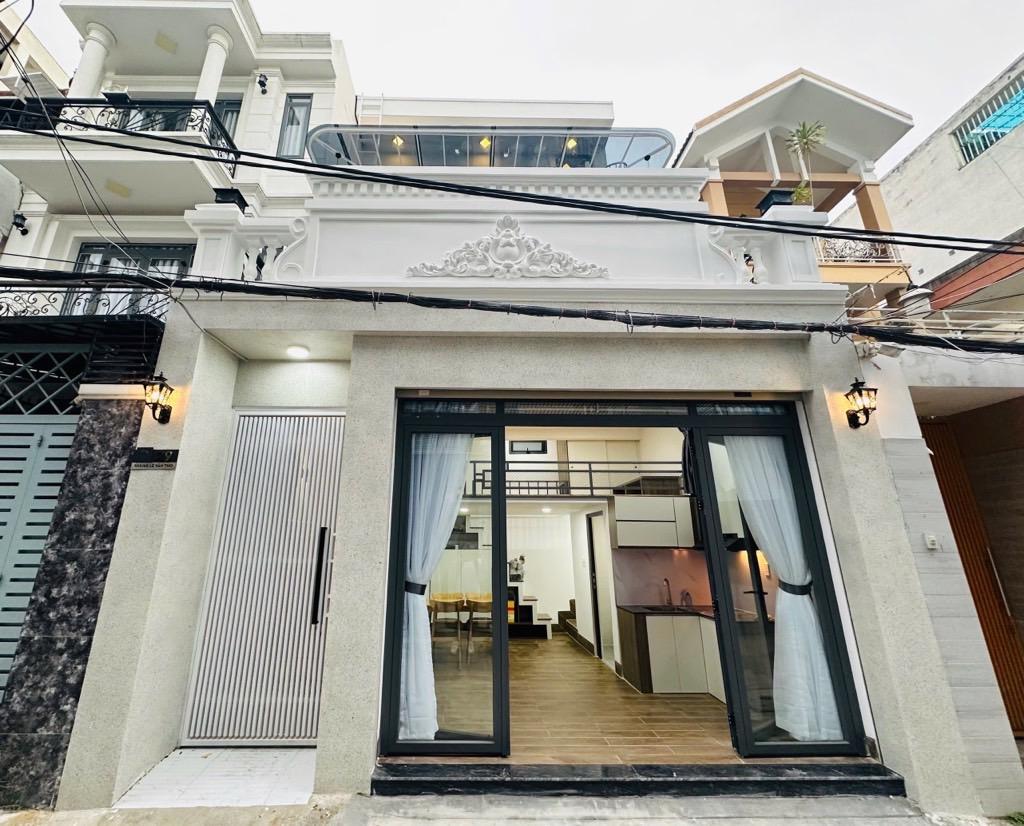 Bán nhà Lê Văn Thọ, 6.1 x 21m,3 tầng,18pn,18wc,15.9 tỷ,TL