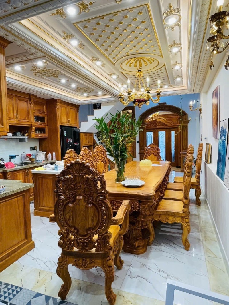 ♣ Biệt Thự gần Chợ Thanh Khê 7.x tỷ, Sát Cù Chính Lan, Điện Biên Phủ, 92m2, 3 mê, Nội Thất Gỗ Tiền Tỷ