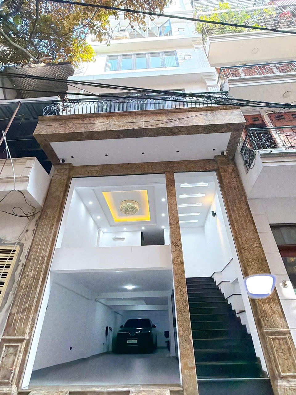 BÁN NHÀ PHÂN LÔ LẠC TRUNG HAI BÀ TRƯNG - 78M 8T MT 5.4M - 3 OTO VÀO NHÀ SĐCC NỘI THẤT CAO CẤP Ở SƯỚNG