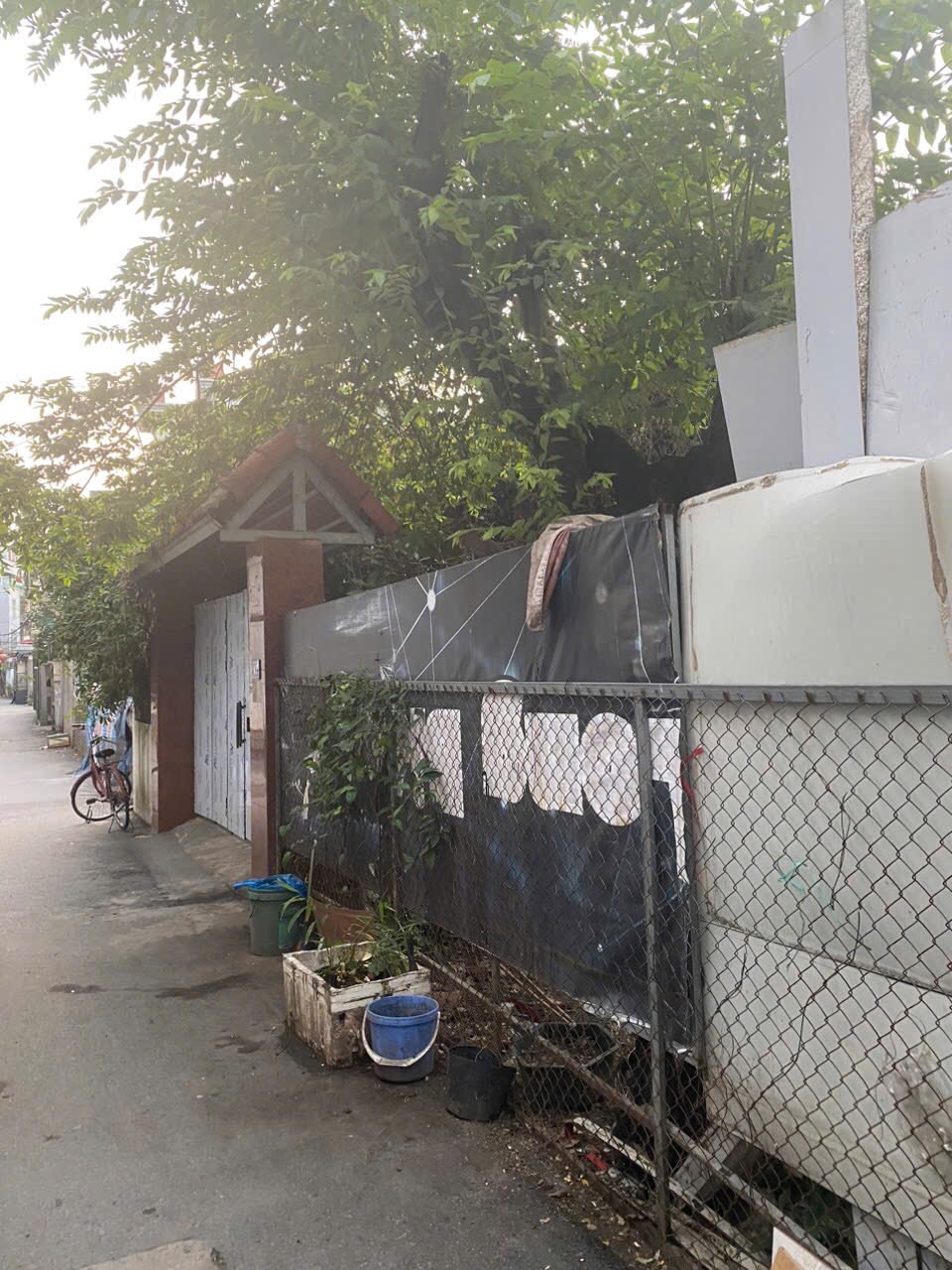 Cho thuê đất làm kho/xưởng – 120m² – Phố Vũ Xuân Thiều, Long Biên