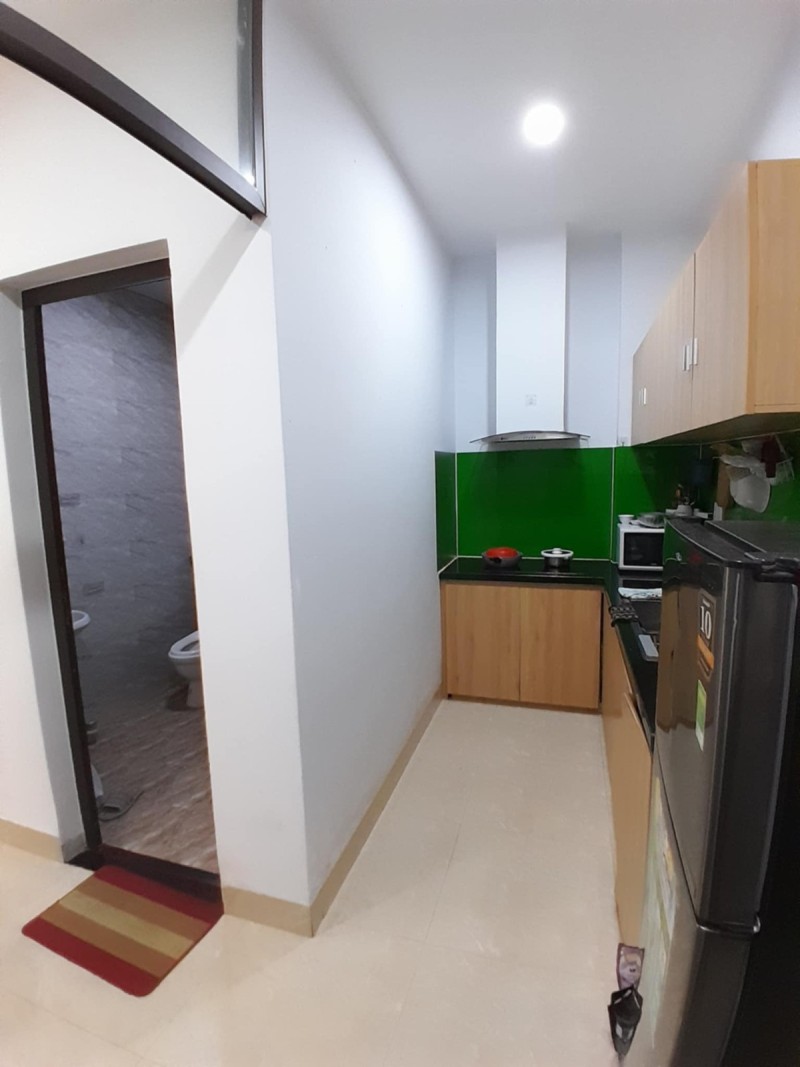 ♥ MT đường 7.5m Man Thiện gần Cổng Sân Bay, 96m2, 6 tầng, 12 căn hộ hiện đại, 15.x tỷ