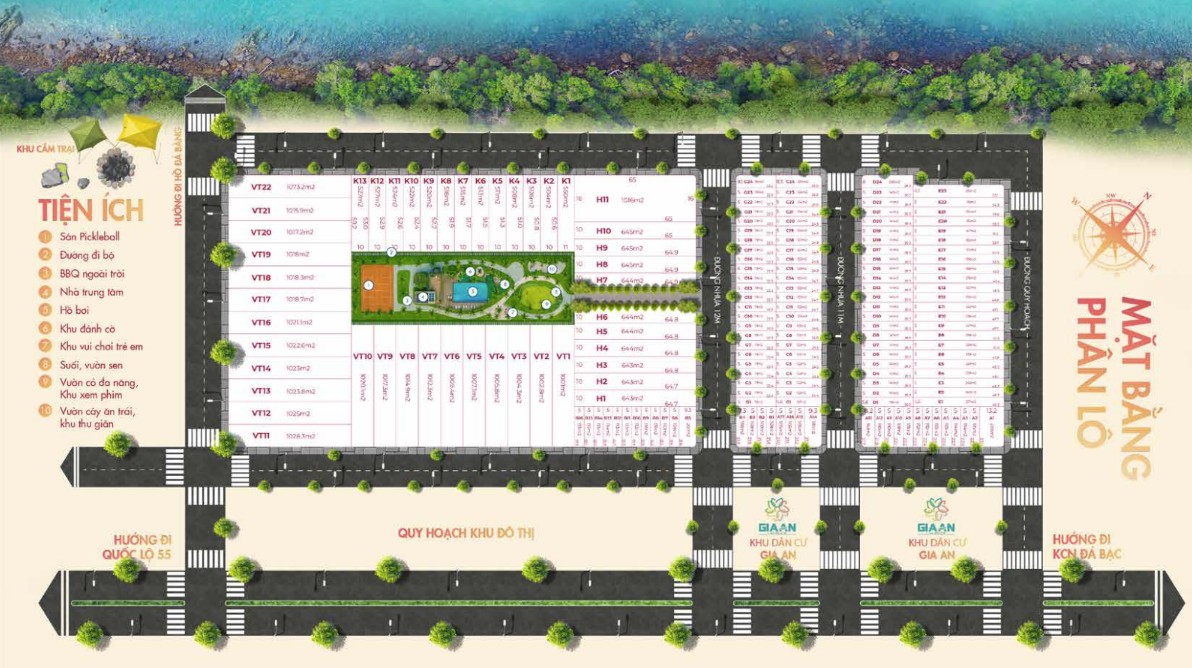 Đất SHR 120m² 80m² KDC Tiện ích 4.000m² Không gian sống đẳng cấp cho chuyên gia giá từ 1 tỷ