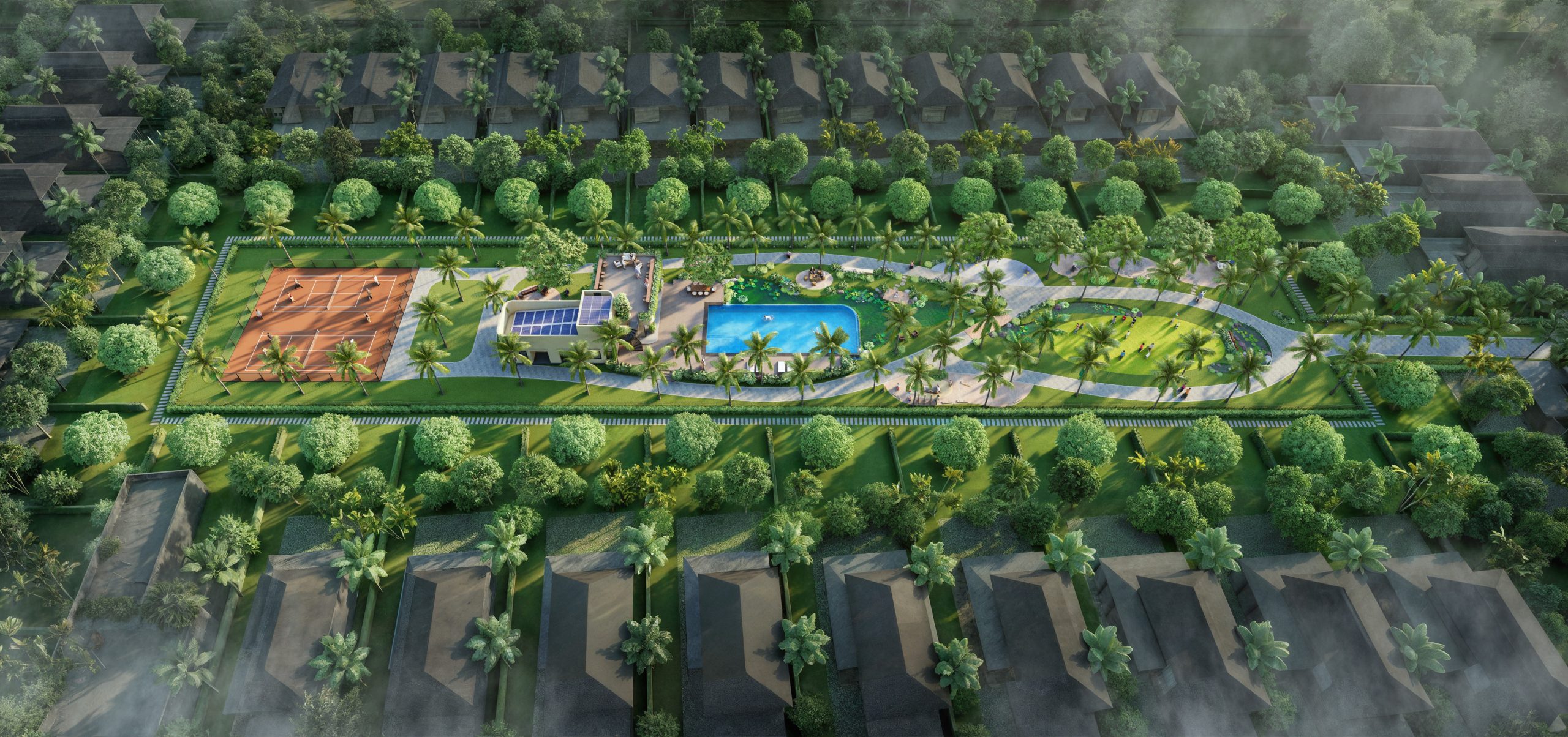 Khu an cư xanh, tiện ích hơn 4.000m². chuẩn resort chỉ từ 980 triệu DT 110 m2 SHR