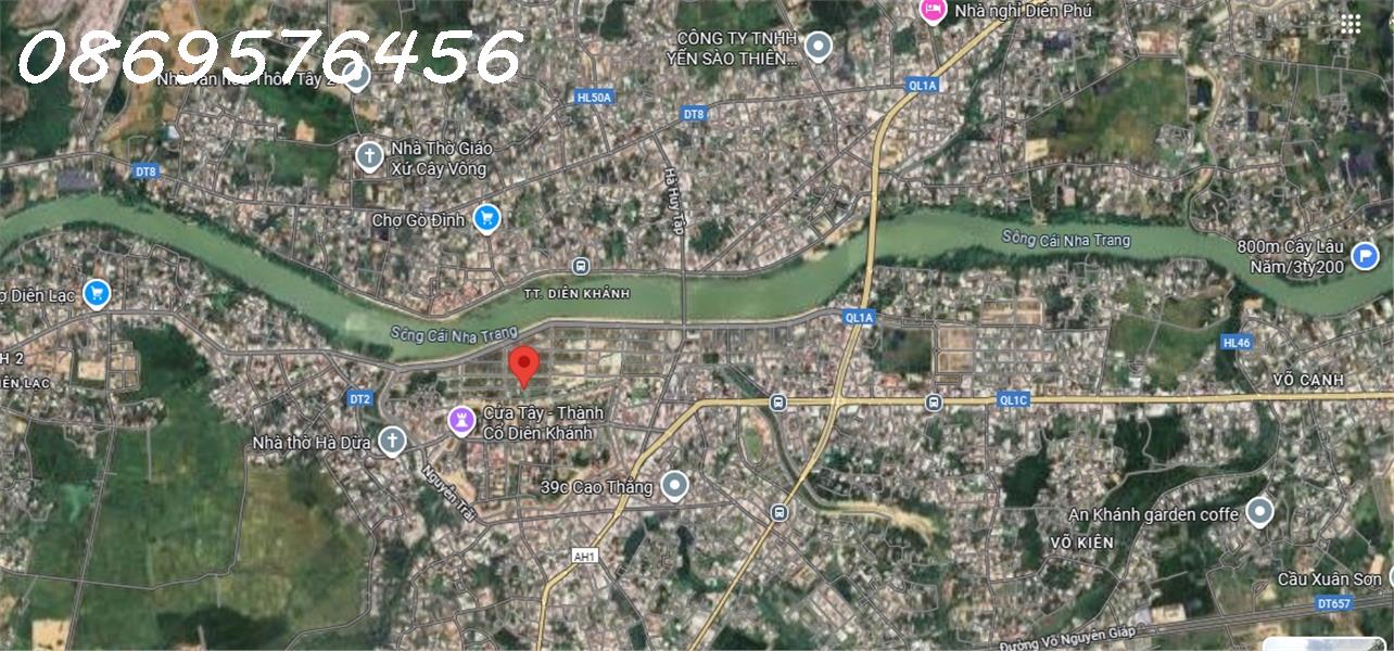 CẦN BÁN LÔ ĐẤT Ở NGAY KHU ĐÔ THỊ NAM SÔNG CÁI NHA TRANG