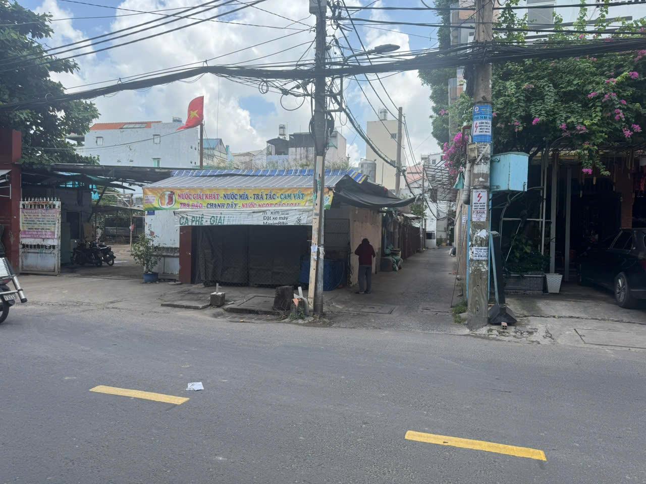 **Bán đất Mặt tiền Ba Vân** phường 14 Tân Bình; 55x45m - góc 3MT