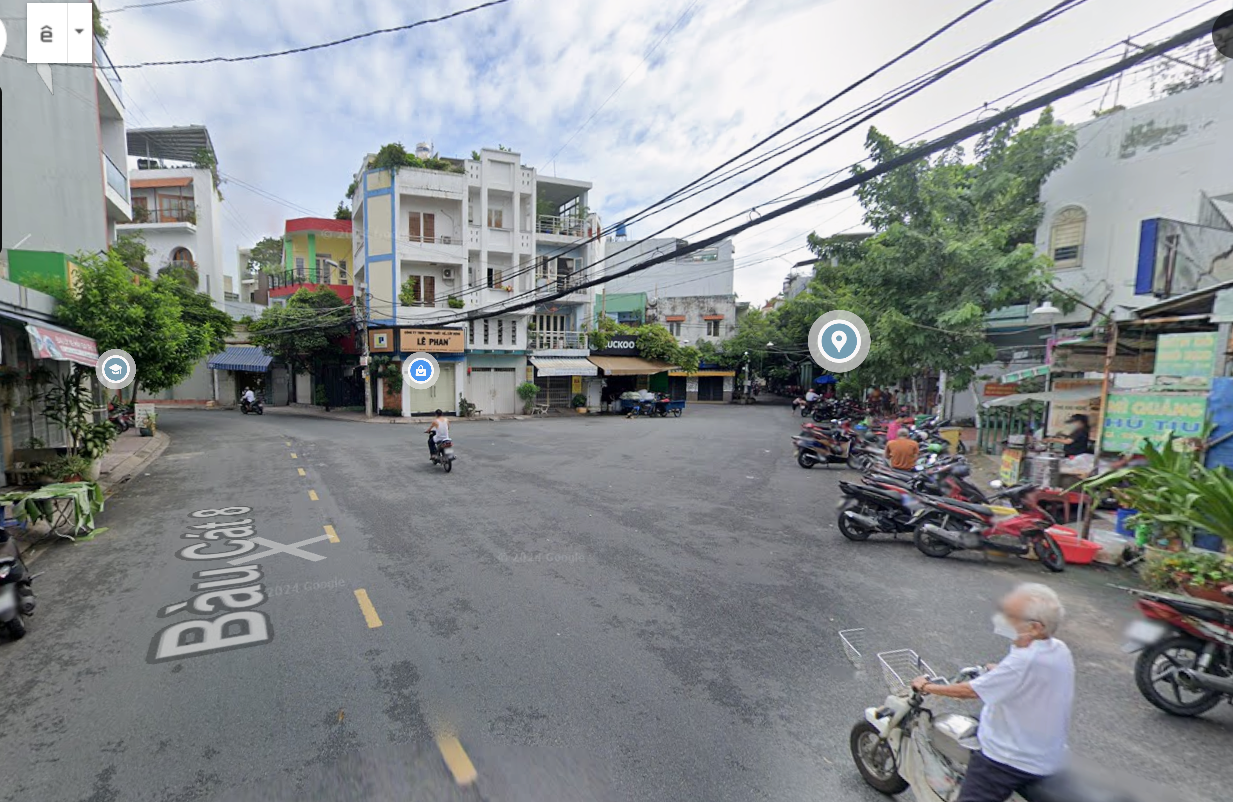 Bán nhà 22m2 Bàu Cát, 2 tầng, SHR vuông vức 2 tỷ 3