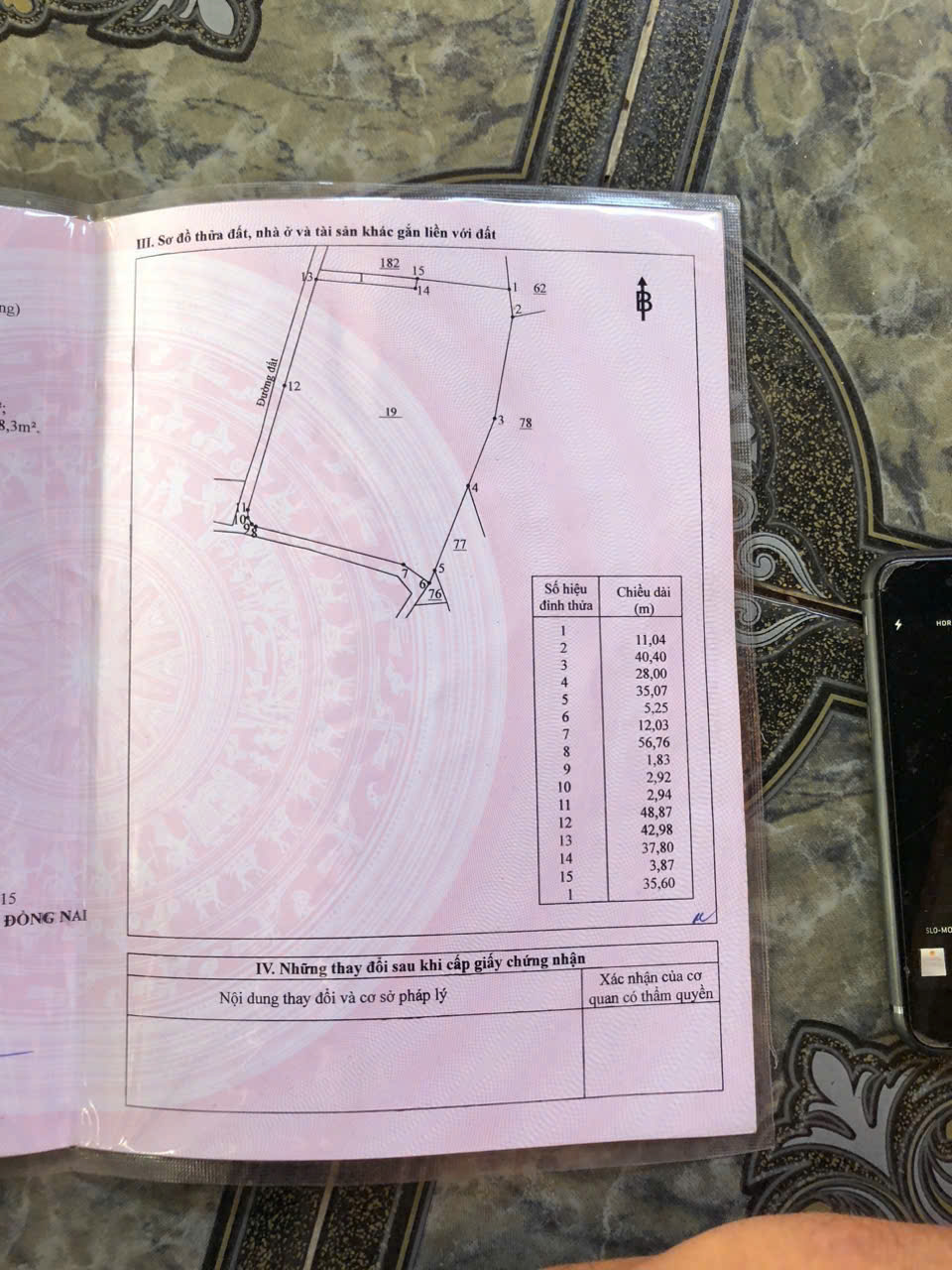 8,168m2 - 2 mặt tiền đường - 2000m thổ cư - ch3 4,8 triệu/m2