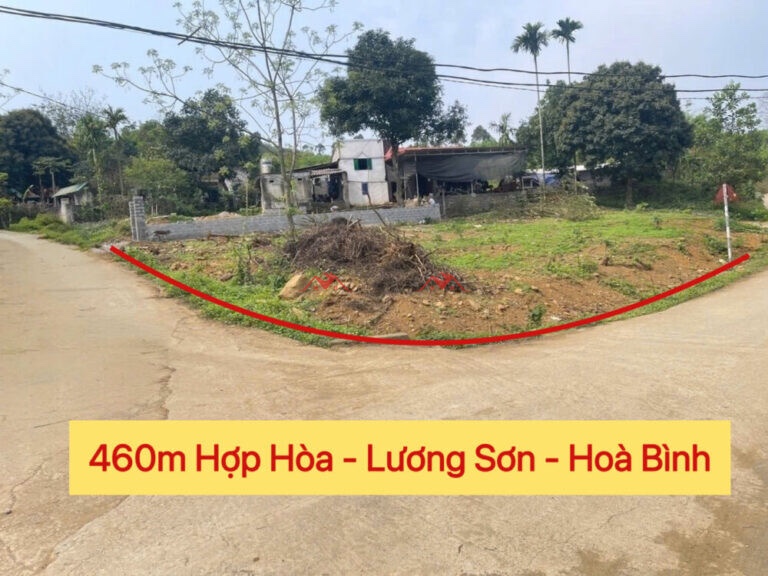 SIÊU PHẨM 460M TẠI LƯƠNG SƠN-HÒA BÌNH