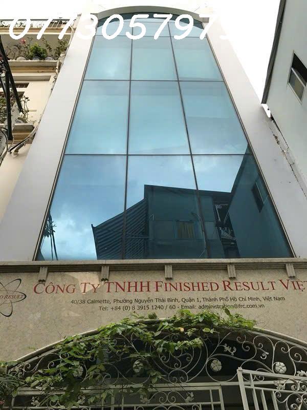 NHÀ SIÊU VỊ TRÍ CALMETTE NGUYỄN THÁI BÌNH Q1 HẦM 5 TẦNG HĐT 70TR/THÁNG CHỈ 29.3 TỶ TL