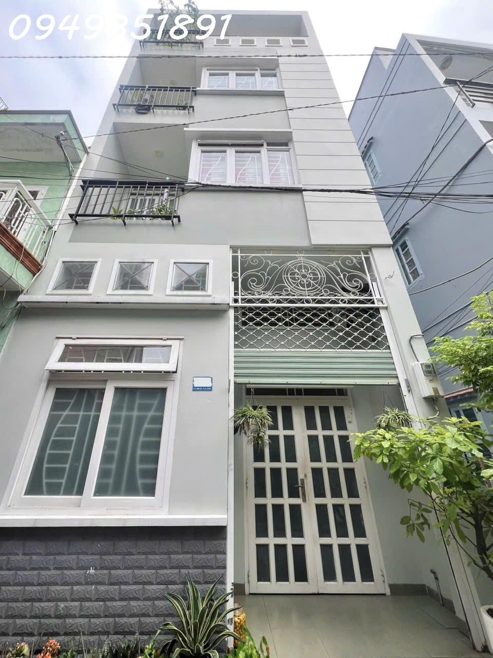 HIẾM - LÊ VĂN SỸ, PHÚ NHUẬN - 61M² (5.1x12) - 5 TẦNG LỆCH - CÁCH MẶT TIỀN 30M - CHỈ 10.999 TỶ